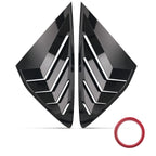 ABS Side Window Louvers for Honda Accord (2023–2025) Gloss Black