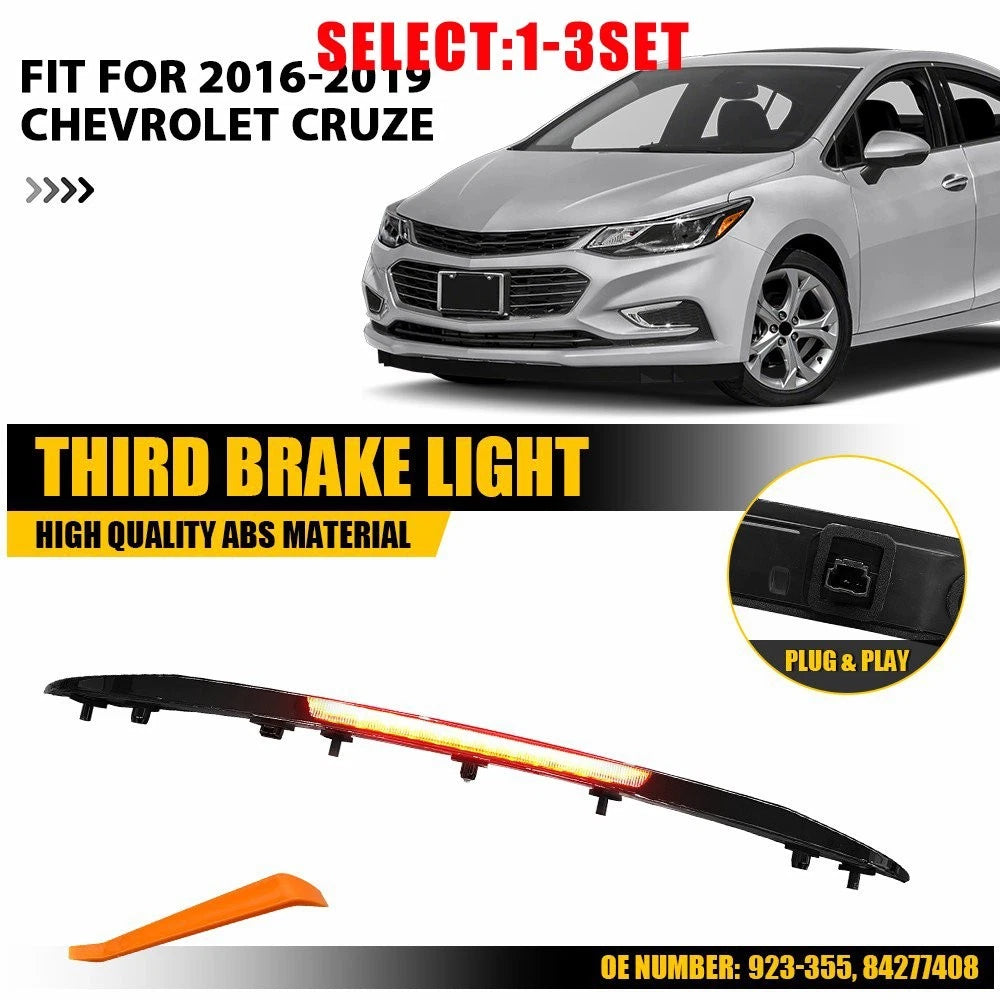 LED High Mount 3rd Brake Light for Chevrolet Cruze (2016–2019) 84277408
