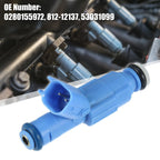 Set of 6 Fuel Injectors 0280155972 53031099 for Dodge Ram 1500 (2002–2003)