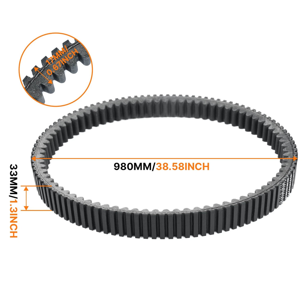 Drive Belt for Can-Am Maverick 1000R / Max 1000R (2013–2018)