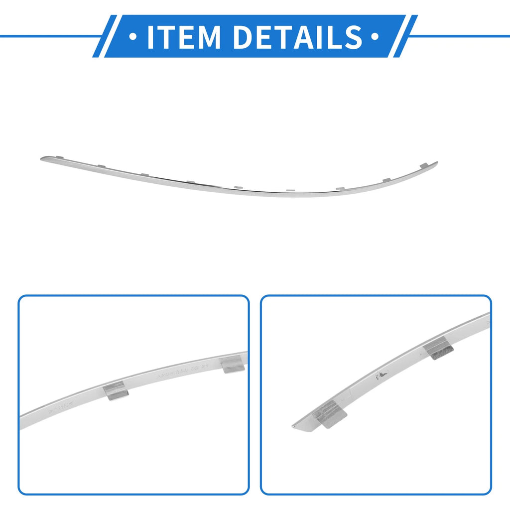 Bumper Grille Trim Garnish No. 2048850921 for Mercedes-Benz W204/C (2007–2010)