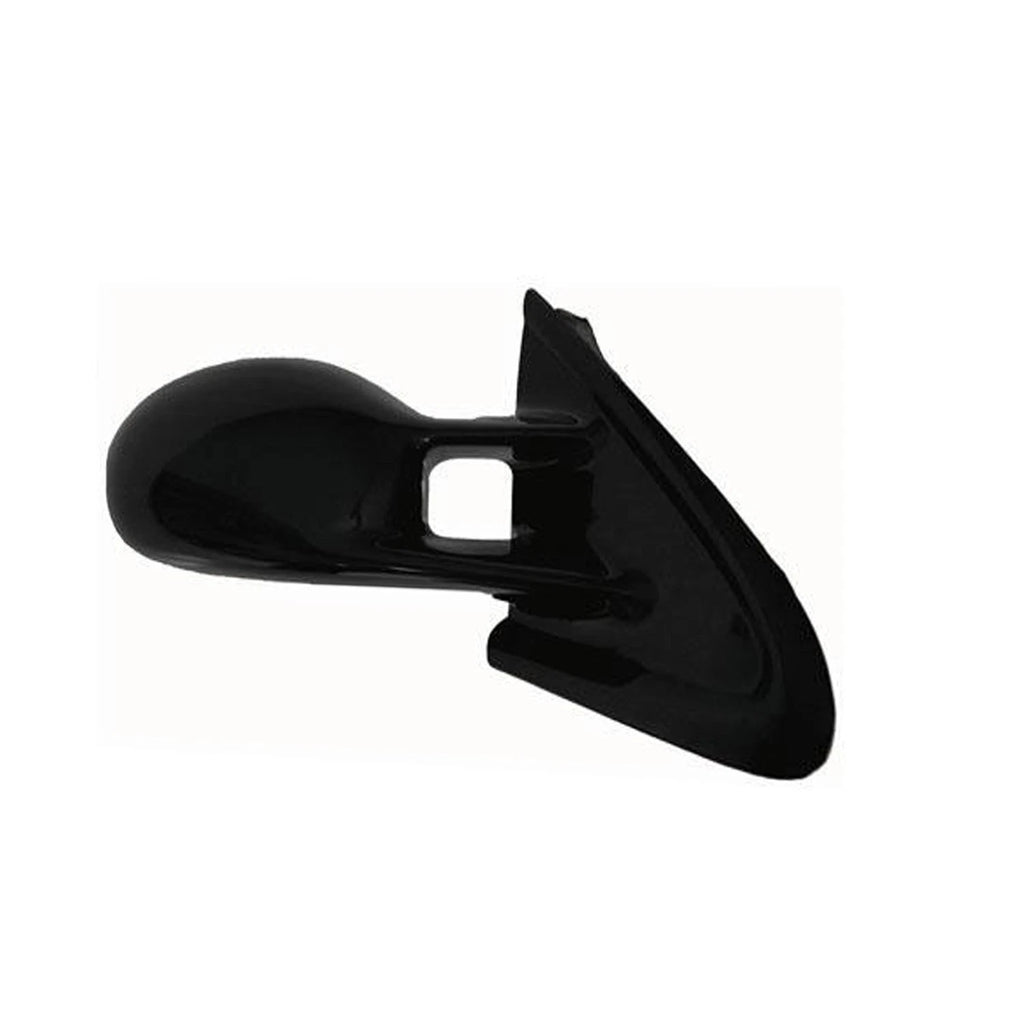 Replacement Black Gloss Passenger Side Manual Remote Door Mirror for
