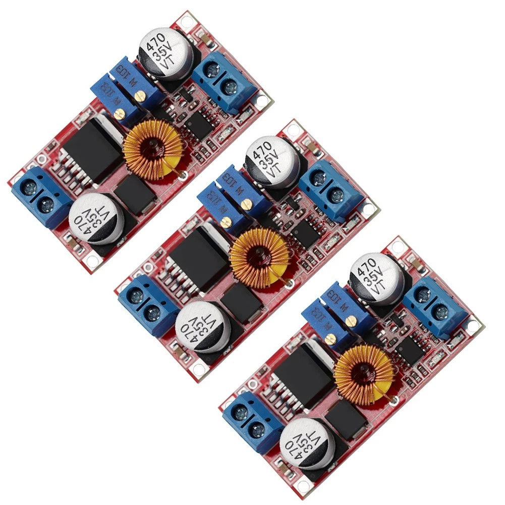 Set of 3 XL4015 5A DC to DC Power Converter Adjustable Voltage Modules