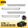 4X LED Side Marker Lights for GMC Sierra 2500HD 3500HD (2020–2023)