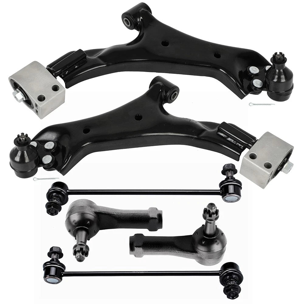 Set of 6 Control Arms and Ball Joints for Saturn Vue (2008–2009)