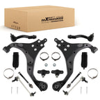 12x Front Lower Control Arm Tie Rod Sway Bar for Hyundai Tucson Sportage (2005–2010)