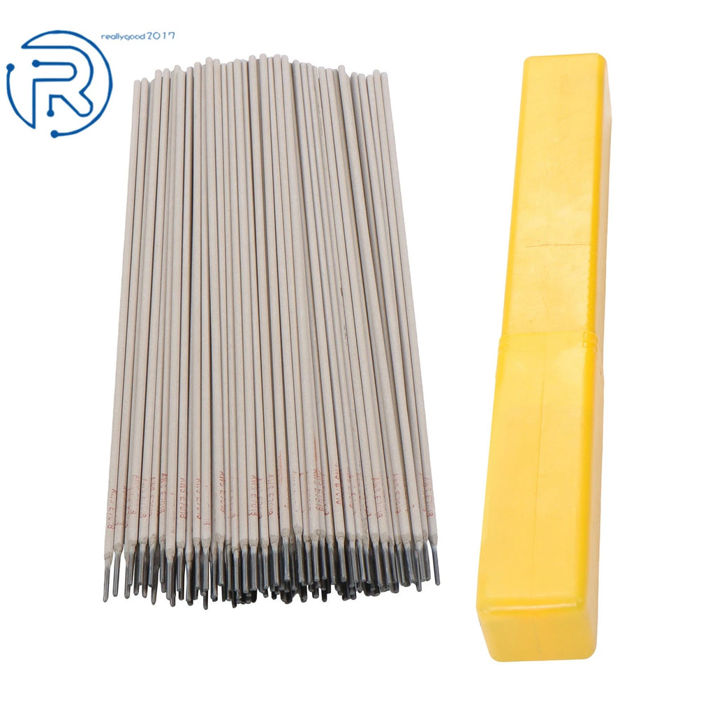 E7018 Arc Welding Rods 3/32"×14" (Set of 5, 2.4mm) Carbon Steel Electrode