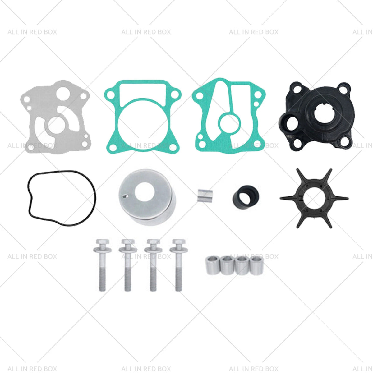 Water Pump Impeller Repair Kit for Honda Outboard BF40A BF50A (2001–2019)