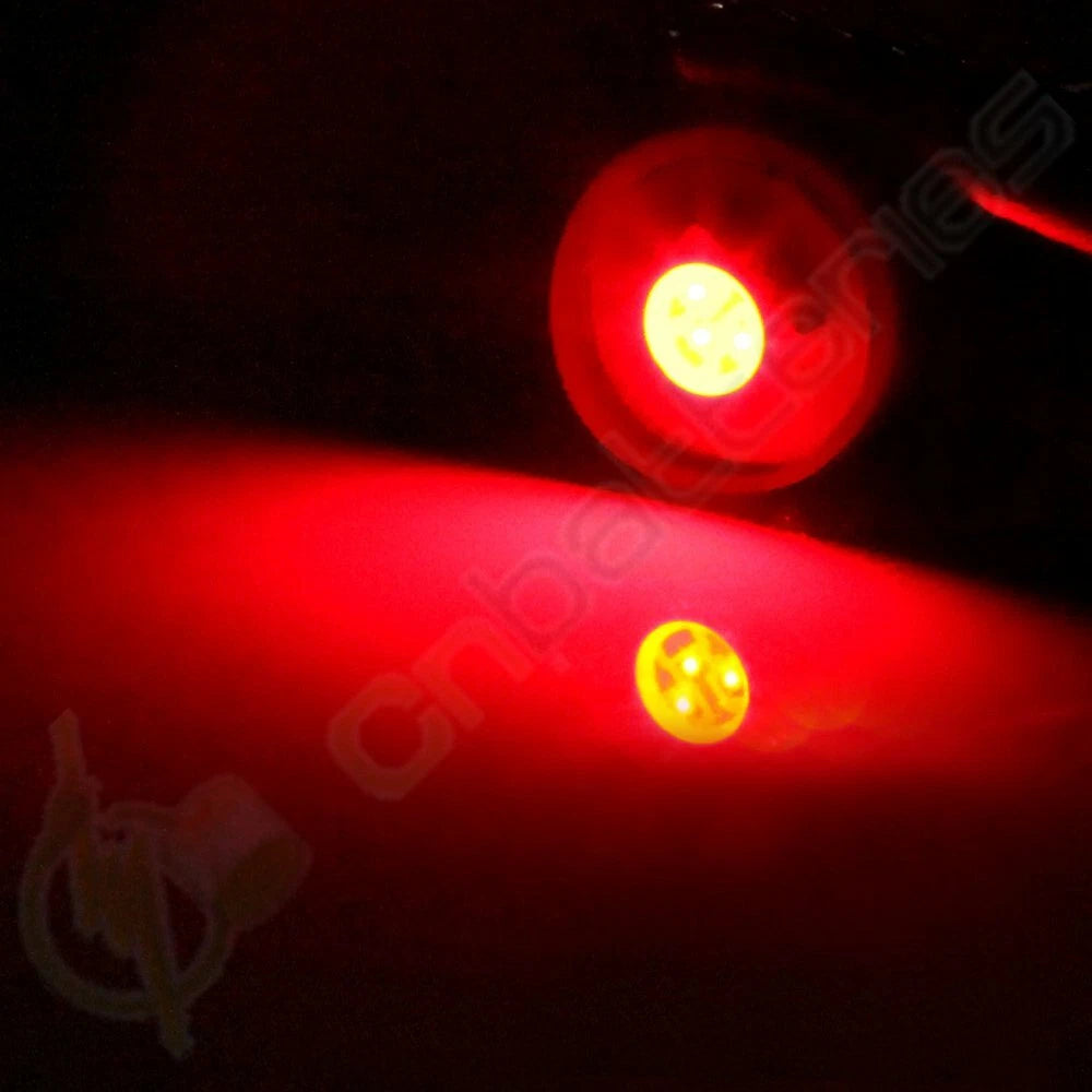 20X BA9S 1SMD LED Interior Instrument Panel Light Bulb for Car (1815, 1895)