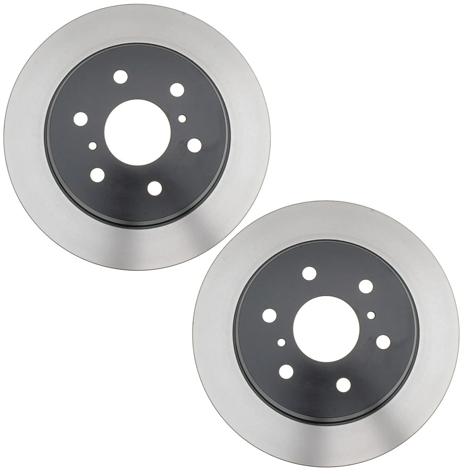 Set of 2 Vented Rear Brake Rotors 345mm for Cadillac Chevy GMC (Police)