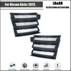 Set of 2 Front Fog Light Covers for Nissan Kicks (2025)