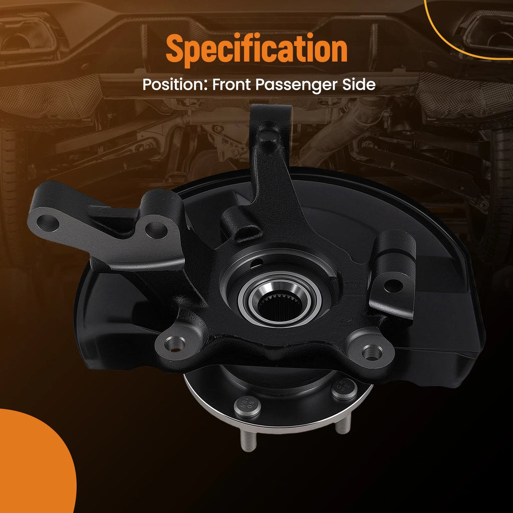 Steering Knuckle Right Front for Jeep Patriot Compass (2007–2017) 5085702AH