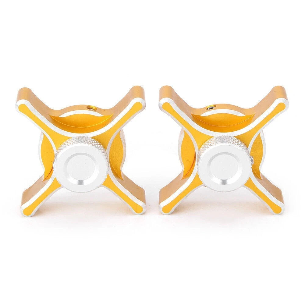 2X CNC Chain Adjuster for Yamaha MT-09 (2014–2015) Kawasaki Z800 (2013–2015) Gold