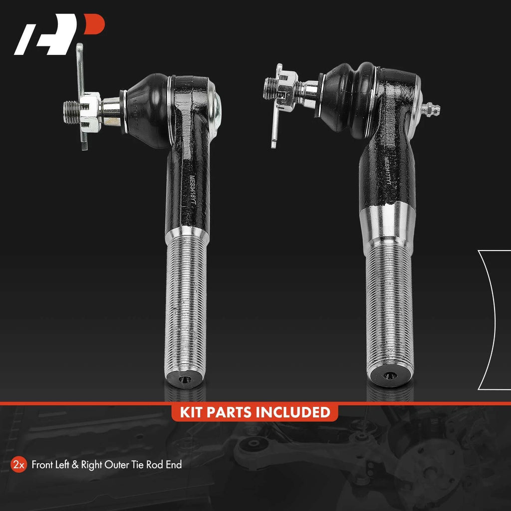 2Pcs Front Outer Tie Rod End for Ford F-250 Super Duty (1999-2007)