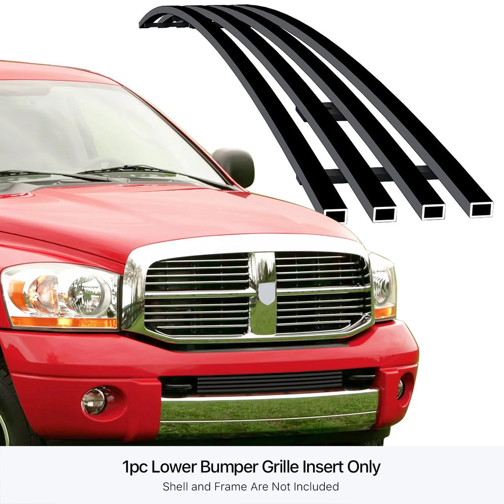 Billet Grille Insert for Dodge Ram (2006-2008) Black