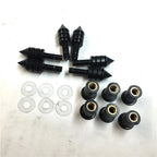 Black Spike Bolt Screws for Windscreen Fairing License Plate Mounting