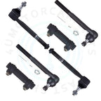 Set of 6 Front Tie Rod End Adjusting Sleeves for Chevy Express 2500 3500 (1996–2002)
