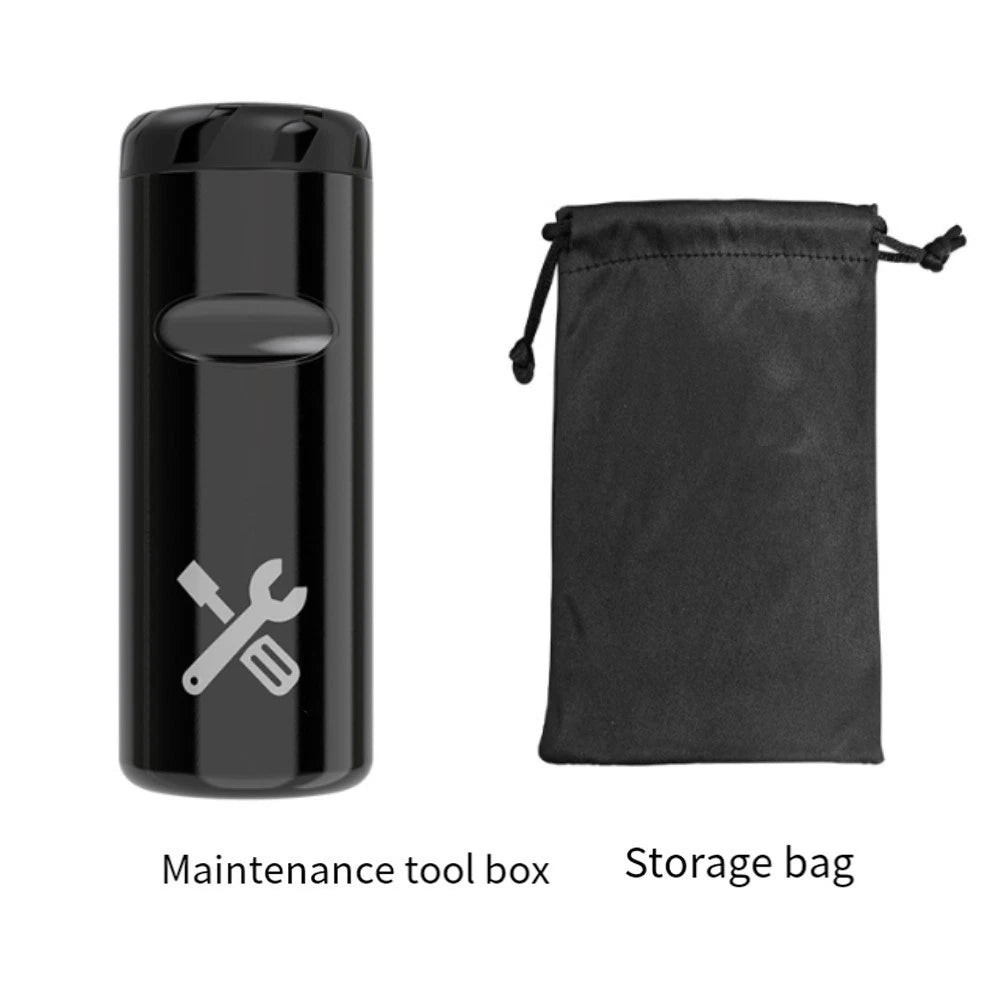 Compact Bike Repair Tool Storage Jar 195x74mm Sealed PP Bottle