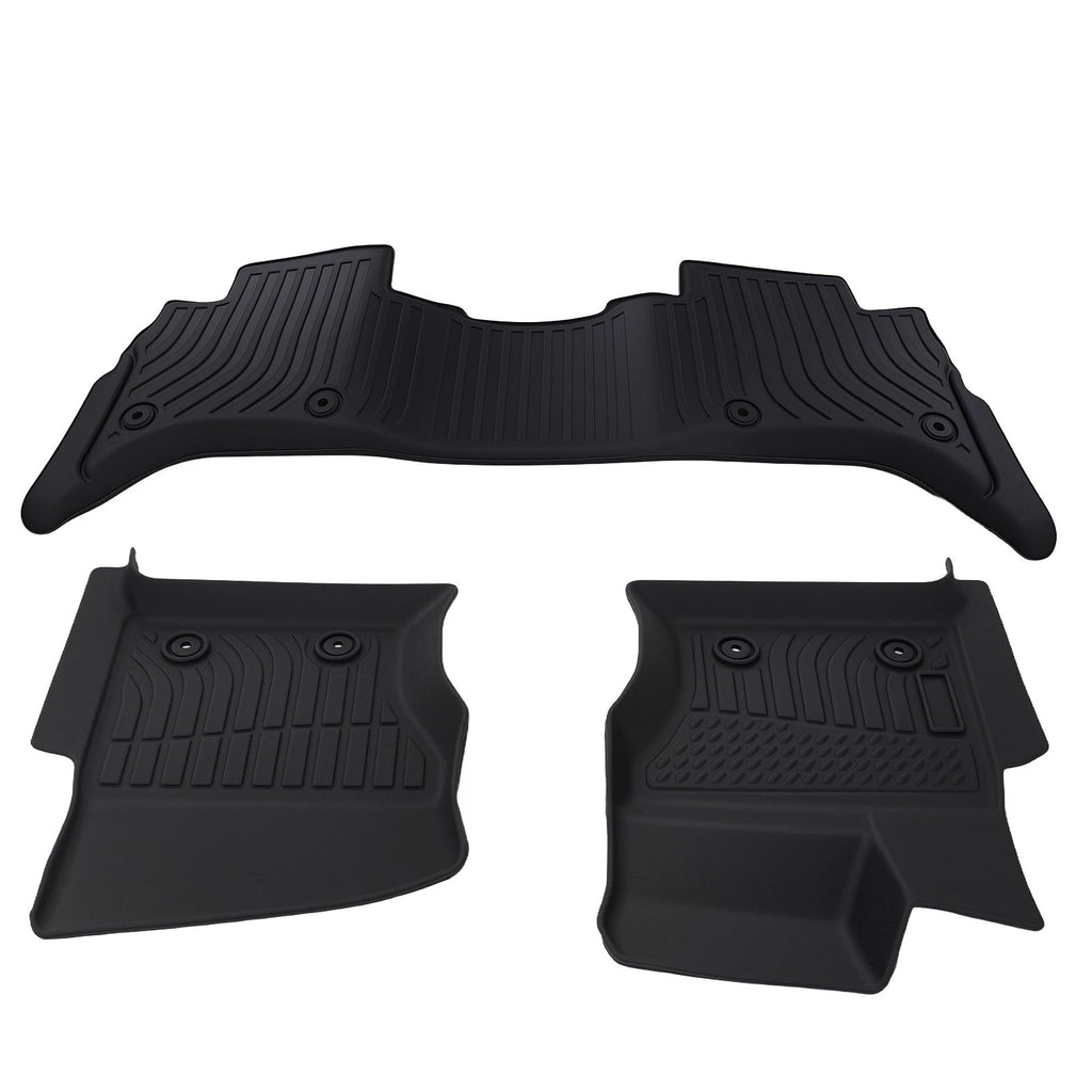Set of 4 Black All Weather Floor Mats for Land Rover Range Rover Sport (2014–2022)