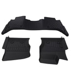 Set of 4 Black All Weather Floor Mats for Land Rover Range Rover Sport (2014–2022)