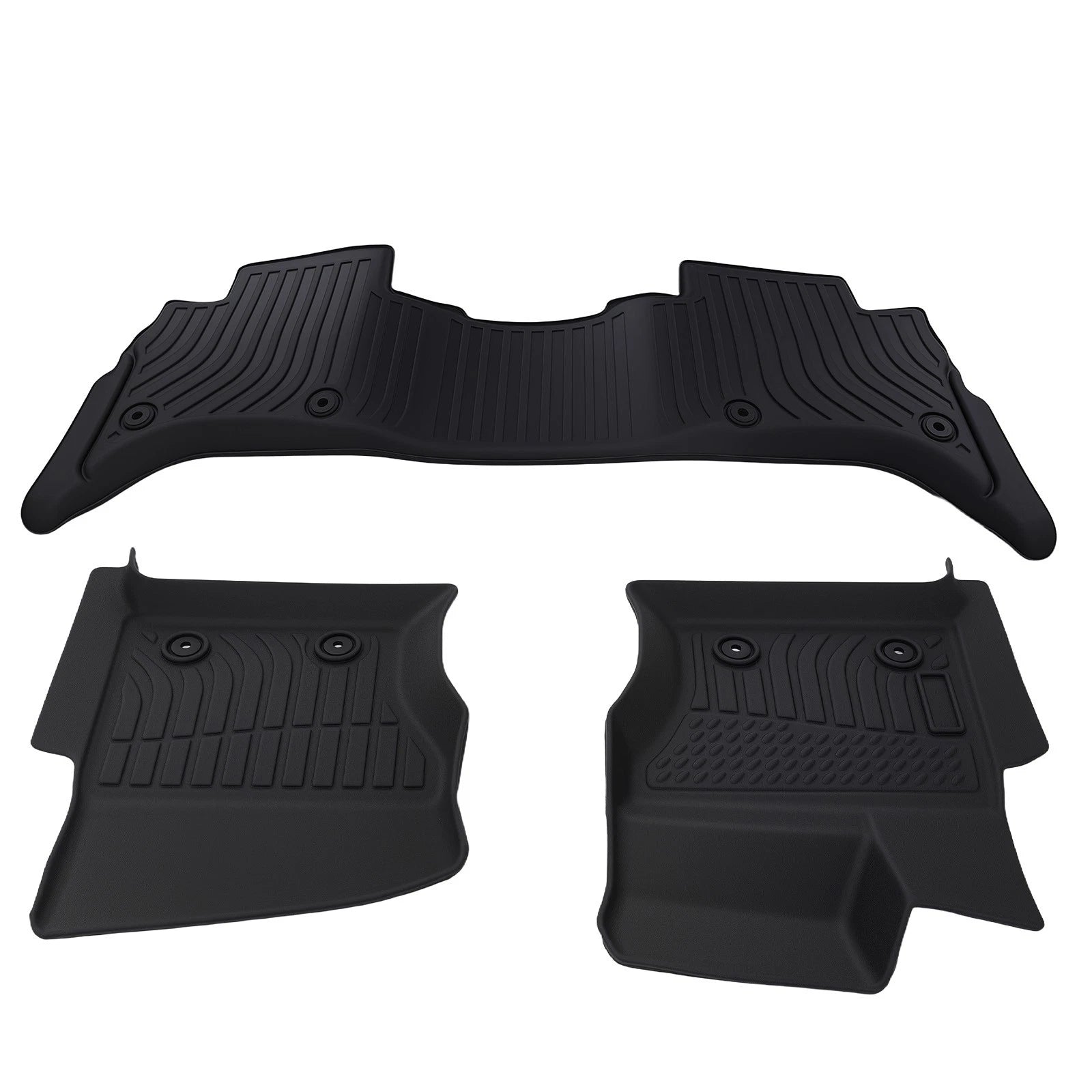 Set of 4 Black All Weather Floor Mats for Land Rover Range Rover Sport (2014–2022)