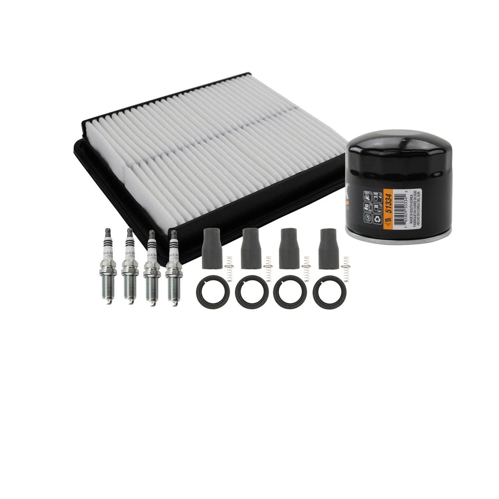 Wix Tune Up Kit NGK 4 Spark Plug & Coil Boot for Santa Fe Sorento (2013–2018)