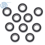 10X R18-2RS Double Rubber Seals for Deep Groove Ball Bearing (1-1/8" × 2-1/8" × 1/2")