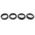 4 x Black 43X54 Motorcycle Front Fork Damper Shock Absorber Seal for Bike
