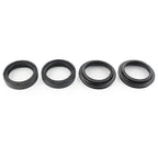 4 x Black 43X54 Motorcycle Front Fork Damper Shock Absorber Seal for Bike