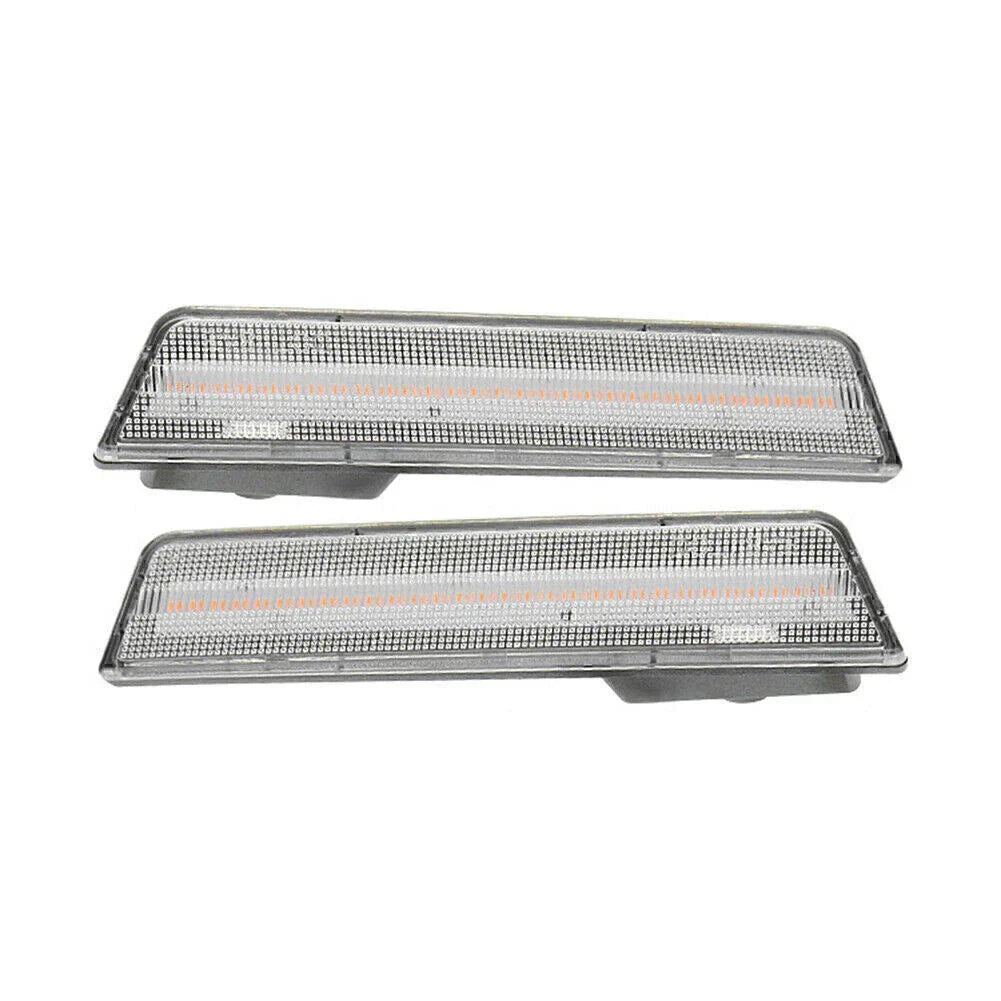 White LED Front Side Marker Lights for Dodge Challenger (2008-2014)