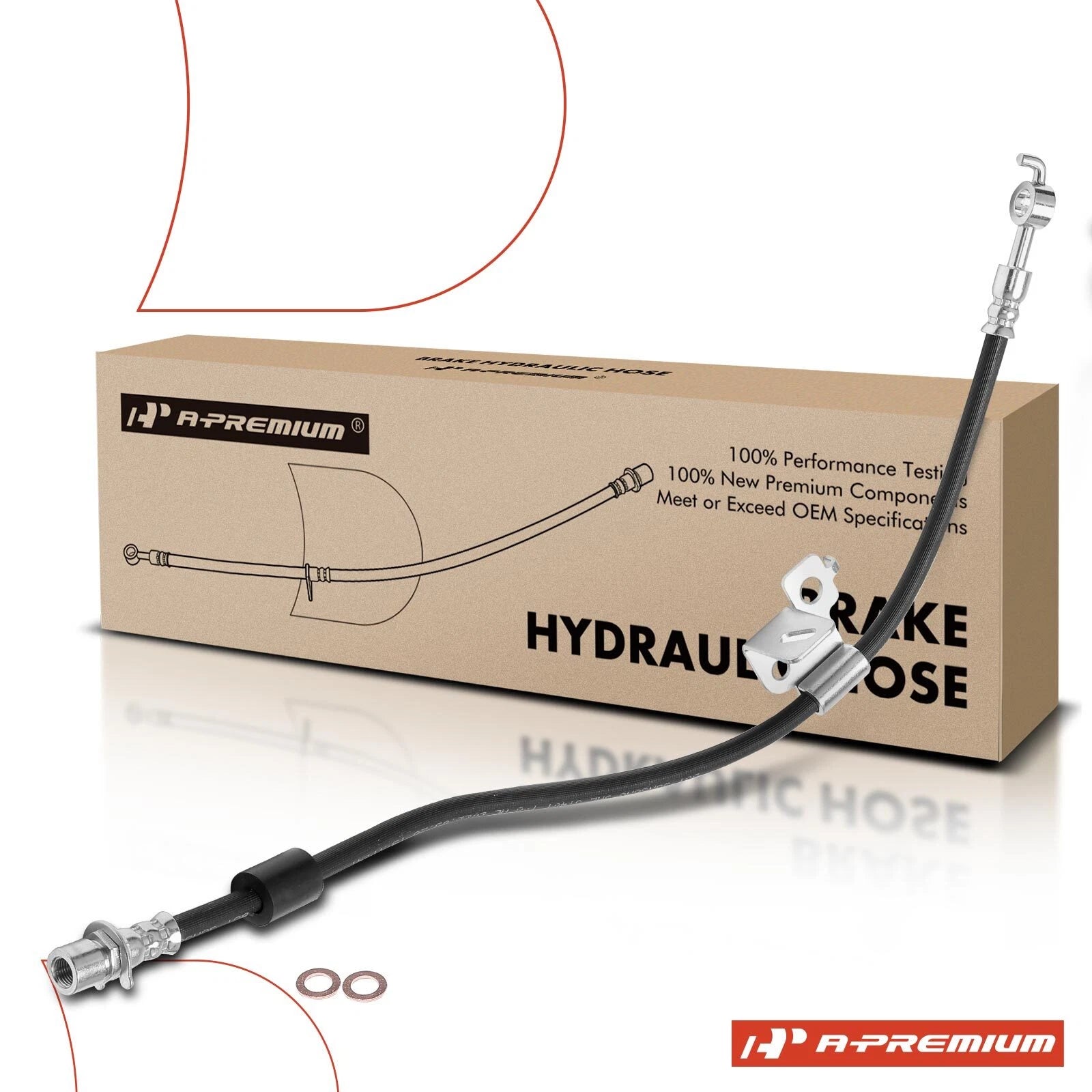 Front Right Brake Hydraulic Hose for Ford F-150 (2012–2014)