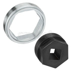 Steering Stem Bearing Holder Nut & Tool for Yamaha Wolverine 350/400 (1995–2005)
