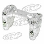 Handle Bar Riser Clamp Mount for BMW R1200GS (2013-2014) Silver