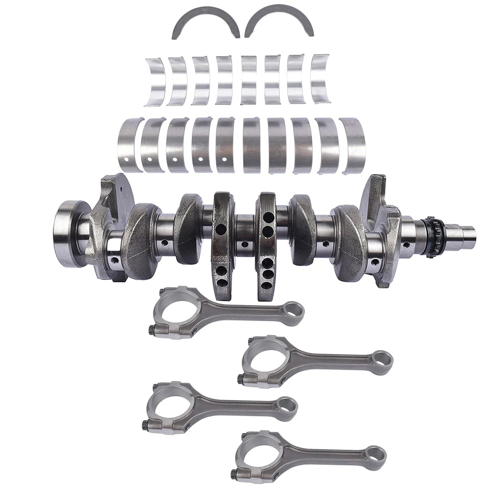 Set of 4 Crankshaft Main & Rod Bearings for Hyundai Accent Veloster (2011–2019)