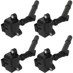 Set of 4 Ignition Coils for Mercedes-Benz GLA200 (2014–2016) L4 1.6L Turbo