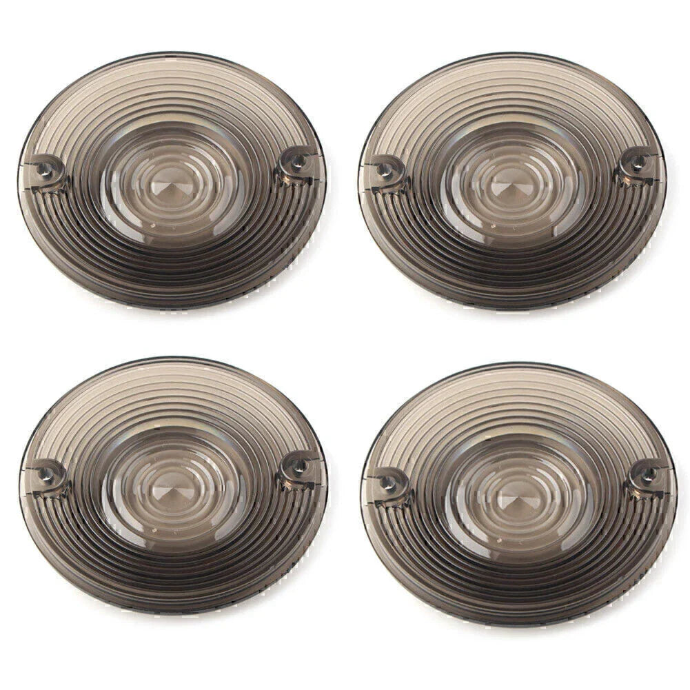 Smoke Turn Signal Lens Cover for Harley Electra Glide, Road King