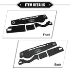 Dashboard Cover Mat Protector for Lexus IS 30 Series (2013–2023) Black