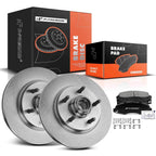 Front Disc Brake Rotors & Ceramic Pads for Ford F-150 (2000–2003)