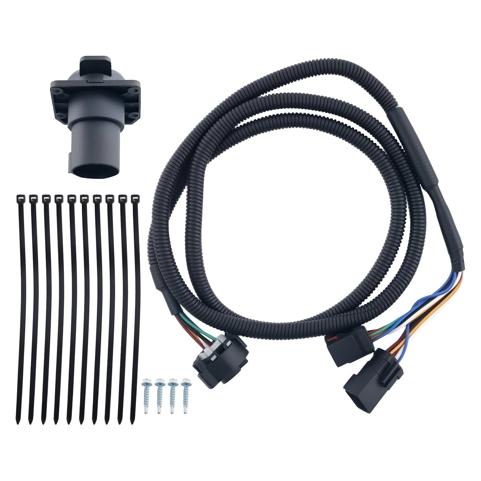 7 Pin Trailer Wiring Harness Extension for Dodge Ram 2500 (1995–2009)