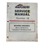 Service Manual #18 for MerCruiser GM V6 262 CID Gen 2 (1990–1996)