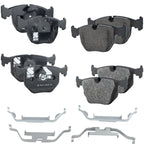 Set of 4 NAO Brake Pads for BMW X5 (2000–2006) and Range Rover (2003–2005)