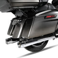 Megaphone Tapered Slip-On Exhaust Pipes for Harley Touring Road Glide (2017–2025)