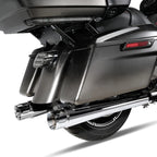 Megaphone Tapered Slip-On Exhaust Pipes for Harley Touring Road Glide (2017–2025)