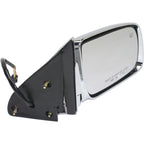Power Mirror for Chevrolet Tahoe (1995–2000) Right Heated Chrome Folding