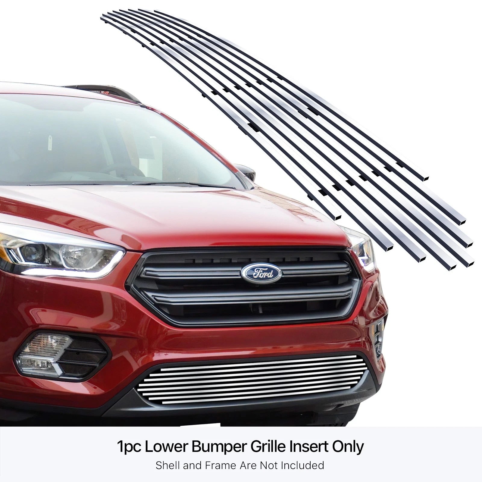 Stainless Chrome Billet Grille Insert for Ford Escape (2017-2019)