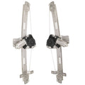 Set of 2 Window Regulators with Motor for Chevrolet GMC Saturn Buick
