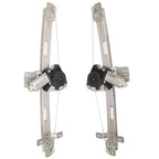 Set of 2 Window Regulators with Motor for Chevrolet GMC Saturn Buick
