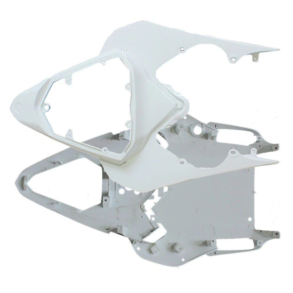 Unpainted Upper & Lower Rear Tail Fairing Cowl for Yamaha YZF R6 (2008–2016)