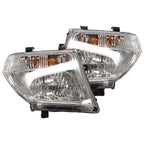 LH+RH Genuine Headlights Pair for Nissan Navara D40T Thai VIN#='M' 2008-2014 L+R