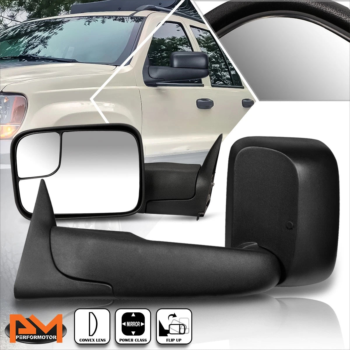 Headlight with LED DRL for Dodge RAM Pickup (2006–2009)